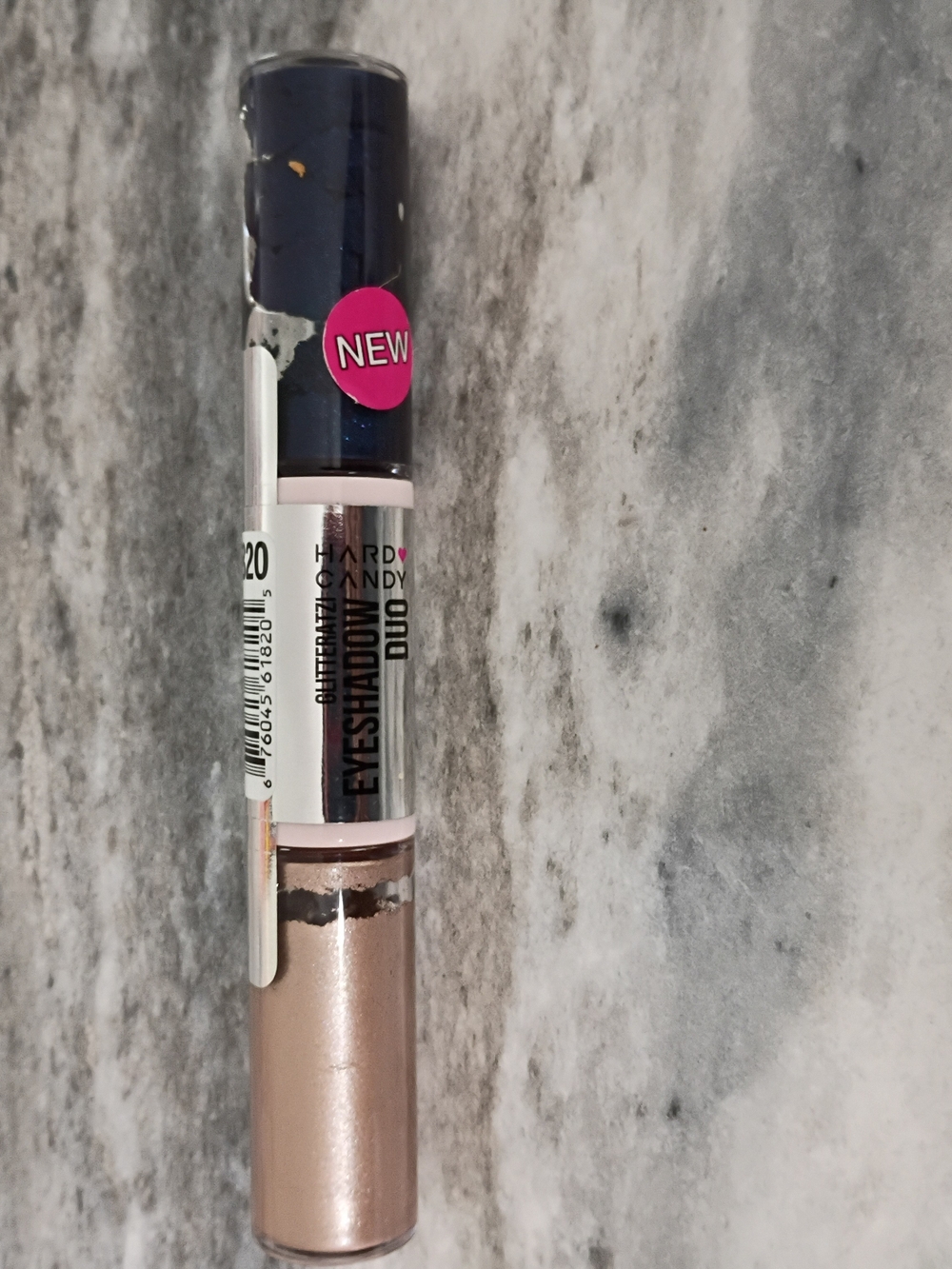 Hard Candy #1820 Nude Eyeshadow Duo - Shimmery Champagne